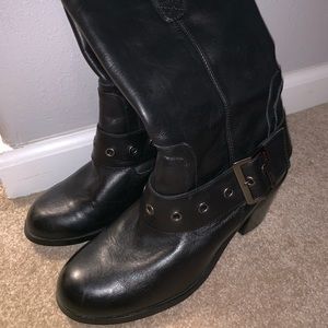 Harley Davidson black low boots
